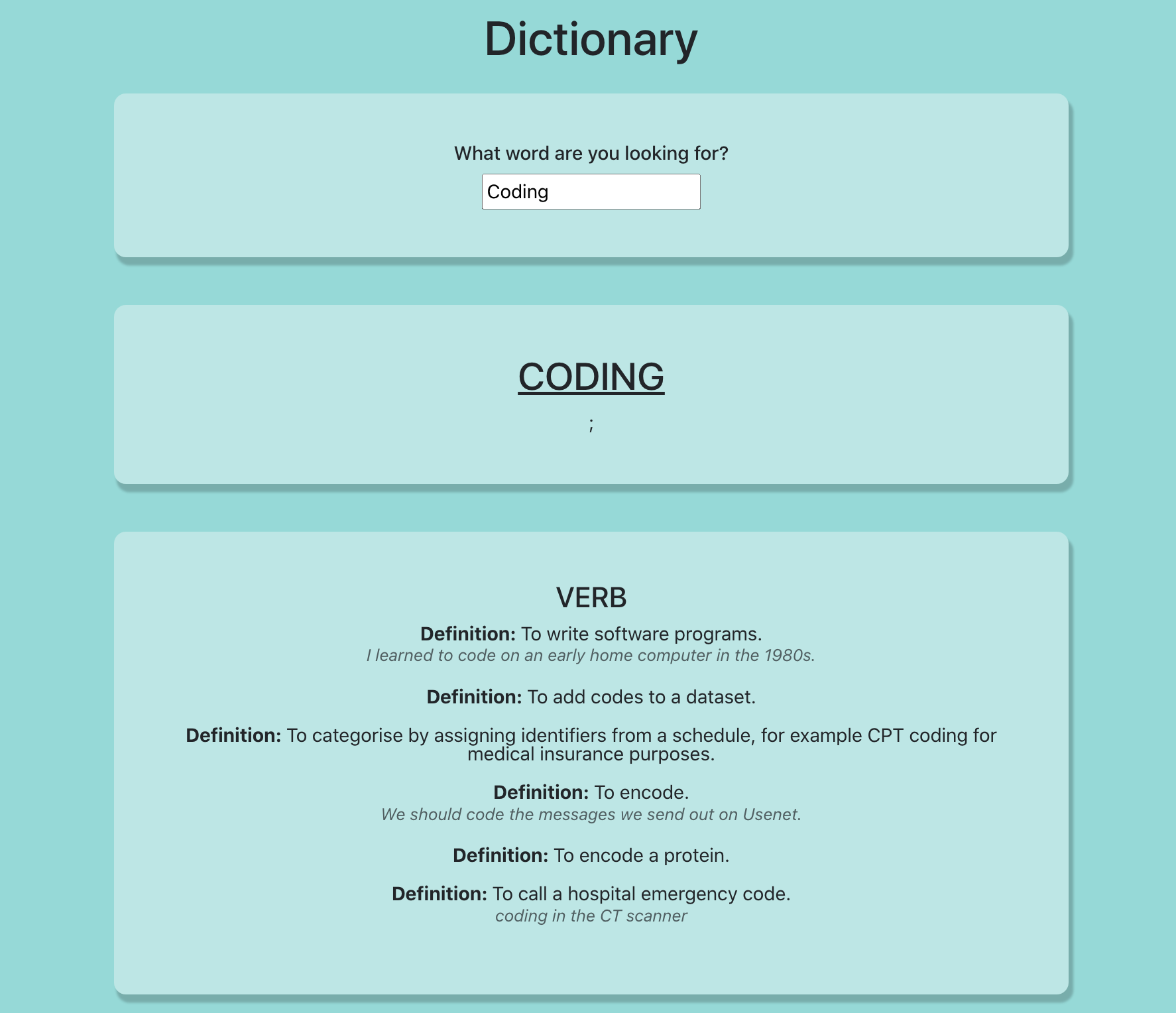 Image of Dictionary