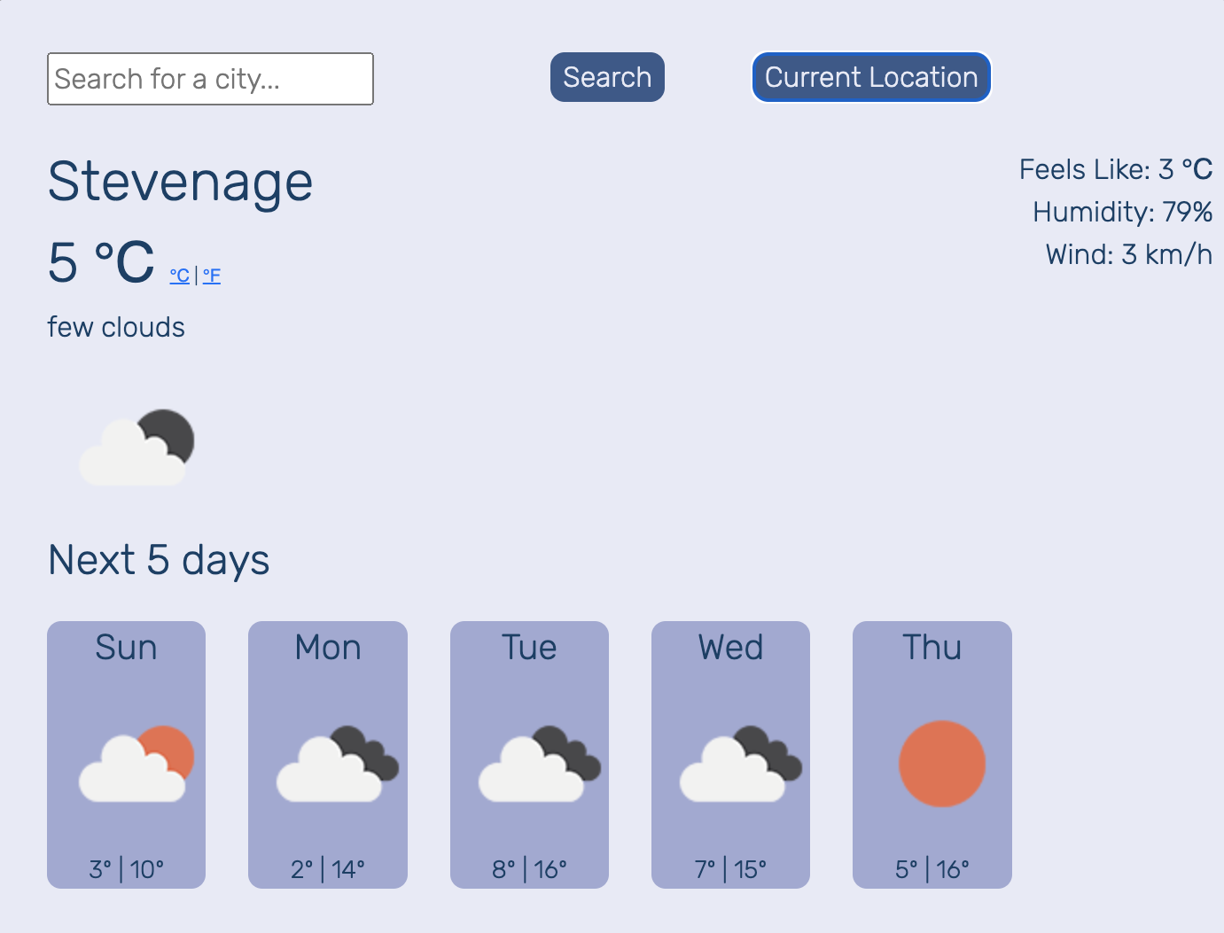 Image of Weather App